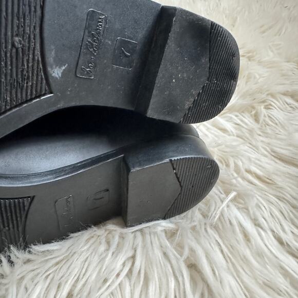 Sam Edelman Tinsley Matte Chelsea Rain Booties Black Chelsea Women's Size 7 - Picture 15 of 16